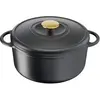 Image de TEFAL PIERRE GAGNAIRE HERITAGE Cocotte fonte d'acier ronde 19 cm / 2,2L Induction E2230204