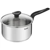 Image de Casserole Ø20 cm en inox + Couvercle en verre PRIMARY Tous feux dont induction