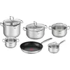 Image de Tefal Duetto Pannenset - 6-delig - met deksels - Inductie