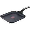 Image de Tefal Selection Poêle à griller 26 x 26 cm, revêtement en titane anti-adhésif, indicateur de température Thermo-Spot, Advanced Induction, pour tous feux dont induction