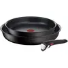 Image de Tefal - Batterie De Cuisine  Ingenio Eco Resist 2 Poeles Et Poignée L3979102
