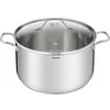 Image de Tefal Intuition XL Grande marmite inox 30 cm / 10 L, Induction, Garantie 5 ans, Acier inoxydable 18/10 première qualité, Taille XL, Poignées robustes, Couvercle verre B8646904