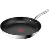 Image de Tefal Infinite H81507 Poêle à frire à induction avec revêtement anti-adhésif, signal thermique à température de cuisson idéale, nettoyage facile, convient à tous les types de feux, en acier inoxydable