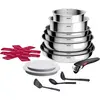 Image de Tefal - Batterie De Cuisine  Ingenio Cook Eat 15 Pcs L881sf04