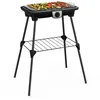 Image de Tefal - EasyGrill XXL - Barbecue électrique sur pieds - 8 personnes - 2500w | Grill pour repas en famille jusqu'à 8 personnes - Cuisson sans fumée intérieur extérieur - Thermostat 5 positions réglable