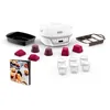 Image de Machine à gâteaux Tefal Cake Factory Délices Silver Maxi Pack KD812110 1100 W Blanc et Argent en occasion ou reconditionné