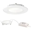 Image de spot encastré rond - aric flat led 5 - 5 watts - 4000 degrés kelvin - blanc - aric 50359