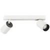 Image de plafonnier ou applique - aric nolan b2 - gu10 - 2 x 4.6w - 4000k - blanc - aric 50679