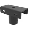 Image de fixation de mat - pour 1 ou 2 projecteurs à led - aric twister 3 - noir - aric 50862