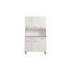 Image de Buffet de cuisine SPOON coloris blanc