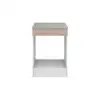 Image de Meuble bas de cuisine pour four 60 cm SPOON NATURA coloris blanc