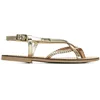 Image de Les Tropeziennes par M. Belarbi Femme Chou Chaussures Ville Entre-Doigt, Or, 38