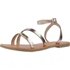 Image de Les Tropeziennes par M. Belarbi Femme HANAK Chaussures Ville Sandale, Or, 37