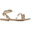 Image de Les Tropeziennes par M. Belarbi Femme HANAK Chaussures Ville Sandale, Or, 39