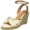 Image de LES TROPEZIENNES PAR M. BELARBI Femme BLONDEL Chaussures Ville Salome Talon Sup 5Cm, Beige, 36 EU