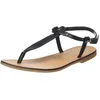 Image de LES TROPEZIENNES PAR M. BELARBI Femme HARVIL Chaussures Ville Sandale, Noir, 37 EU