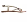 Image de Les Tropeziennes par M. Belarbi Femme Chou Chaussures Ville Sandale, Beige-Serpent, 36