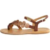 Image de LES TROPEZIENNES PAR M. BELARBI Femme Holly Chaussures Ville Entre-Doigt, Tan-Bronze, 36