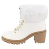 Image de LES TROPEZIENNES PAR M. BELARBI Femme ROSENN Chaussure de Neige, Blanc, 41 EU
