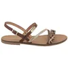 Image de Les Tropeziennes par M. Belarbi, BATRESSE, Chaussures Ville Sandale, Leopard Multi, 37