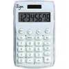 Image de Calculatrice de poche - Blanc - Energie solaire - 8 chiffres - Sign