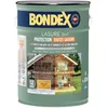 Image de Lasure 2 en 1 protection extérieure - Chêne Clair - Satin - Protection 12 ans - Toutes saisons - Bondex - 5L