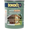 Image de Lasure 2 en 1 protection extérieure - Chêne Moyen - Satin - Protection 12 ans - Toutes saisons - Bondex - 5L