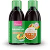 Image de Draineur Ultra | Lot de 2 Flacons de 500 ml | Affine la Silhouette | Laboratoire Milical (Thé Vert - Pêche)