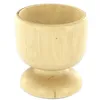 Image de Fackelmann 56611 Coquetier en bois, coquetier, coquetier design, Bois, 4,8 x 4,8 x 5 cm