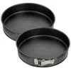 Image de Zenker 9338250 Lot de 2 moules à manqué de 30 cm, à charnière, rond, Acier anti-adhésif, 30 cm