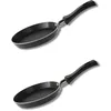 Image de Elo Lot de 2 mini crêpières 14 cm revêtement céramique sans PFAS | Cuisson précise pour crêpes et blinis, Aluminium léger, Format 14 cm, Compatible induction vitrocéramique gaz