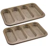 Image de Zenker 9346150B moule à gâteaux à baguette pour faire du pain Acier Doré 33,5 x 22 x 3 cm idéal vos créations culinaires