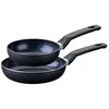 Image de Set de 2 poêles - FACKELMANN - Brandao - Antiadhésives céramique - 16 et 20 cm