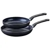 Image de Set de 2 poêles - FACKELMANN - Brandao - Antiadhésives céramique - 24 et 28 cm