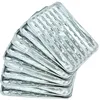 Image de Fackelmann 9943350 Lot de 20 barquettes en aluminium, barquette alu, lot de barquettes, Aluminium, Argenté, 34,5 x 23 x 2 cm