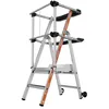 Image de Plateforme Raptor 3 marches garde corps lisses Tubesca