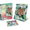 Image de Lansay - Collection Sequins - Tigre - Activités Manuelles Créatives pour Enfants dès 7 Ans - Créez Un Tableau Étincelant avec des Sequins - Kit Création Tableaux Personalisés