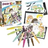 Image de Lansay - BLOPENS - Set d'Activités Scooby DOO - 8 Feutres de Coloriage À Souffler+ 6 Pochoirs Réutilisables + Feuilles - Idée Cadeau Enfants dès 5 Ans - Kit Dessins Scooby-Doo Prêt à Utiliser