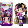 Image de Lansay - Decora Girlz - Luna - 1 Mini Poupée Fashion + 8 Accessoires & Stickers Surprises - Jouet Poupée 12,7 cm à Collectionner - pour Enfants à Partir de 4 Ans - Style Unique à Personnaliser