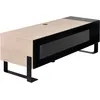 Image de Meubles TV Erard Naga 1400 Bois clair avec chargeur USB et Qi