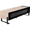 Image de Meubles TV Erard Naga 1600 Bois clair avec chargeur USB et Qi