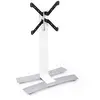Image de Erard Will 1050 L Blanc - Support TV sur Pied Mobile
