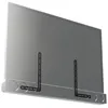 Image de ERARD 049589   Support Mural Fixe Universel pour Barre de Son   Compatible TV/Colonne   Acier 3 mm   Finition époxy Noire   Installation sécurisée   Capacité 7 kg