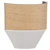 Image de COREP Applique Raphia/métal Blanc e14