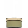 Image de COREP Suspensionraphia/métal Kaki e27