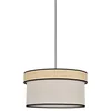 Image de COREP Suspensionraphia/métal Beige e27
