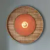 Image de MARKET SET Applique murale Portinatx terracotta, Ø50cm