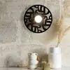 Image de MARKET SET applique murale Labyrinthe, Ø 40 cm noir