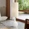 Image de MARKET SET Lampadaire Jimmy, blanc/beige, hauteur 121 cm