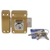 Image de Verrou double entrée ø26 mm L. 45mm Bricard